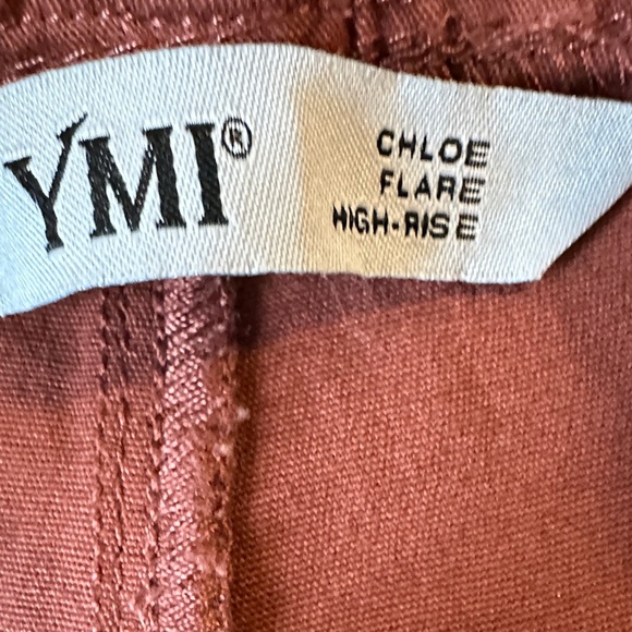 Chloe Rust Boot Cut Pants - Picture 3 of 6